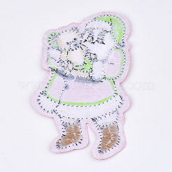 Computerized Embroidery Cloth Iron on/Sew on Patches&nbsp;FIND-T030-312