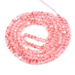 Baking Paint Glass Beads Strands&nbsp;DGLA-N015-4mm-03