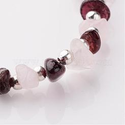 Gemstone Stretch Bracelets&nbsp;BJEW-JB02414-02
