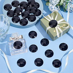 50Pcs Flat Back Acrylic Rhinestone Cabochons&nbsp;OACR-OC0001-15C