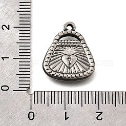 304 Stainless Steel Pendants&nbsp;STAS-H477-08P