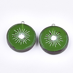 Resin Pendants&nbsp;LS-X-RESI-T028-57