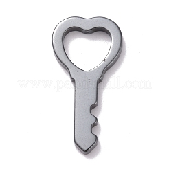 PVD Vacuum Plating Non-magnetic Synthetic Hematite Pendants&nbsp;G-G856-04B