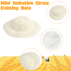 40Pcs Mini Cloth Doll Hats&nbsp;AJEW-SC0031-34B