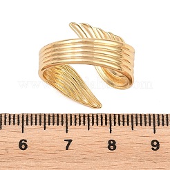 304 Stainless Steel Cuff Open Rings&nbsp;SA-H001-17G