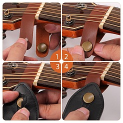 2 Sets Microfiber & Iron Neck Strap&nbsp;AJEW-GF0003-93
