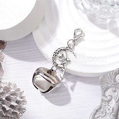 Alloy Fairy Bell Pendant Decorations&nbsp;HJEW-JM02412-02