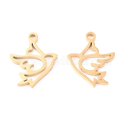 304 Stainless Steel Charms&nbsp;STAS-O142-19G