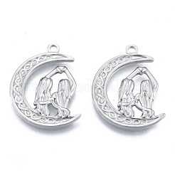 Non-Tarnish 201 Stainless Steel Pendants&nbsp;STAS-N098-195P