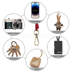 3Pcs Boho Macrame Wristlet Keychain Keying&nbsp;KEYC-SW00004-08