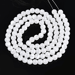 Baking Paint Glass Beads Strands&nbsp;DGLA-N015-8mm-01