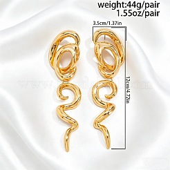 Alloy Stud Dangle Earrings for Women&nbsp;WGB7B3C-01