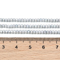 Electroplate Rondelle Glass Beads Strands&nbsp;GL-T021-2x2.5mm-17-22