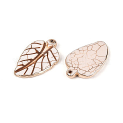 Synthetic Howlite Leaf Pendants&nbsp;TURQ-T004-29B