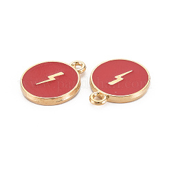 Alloy Enamel Pendants&nbsp;LS-ENAM-S121-184E