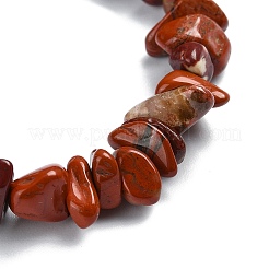 Gemstone Chip & Shell Pearl Beaded Stretch Bracelets&nbsp;BJEW-JB10914