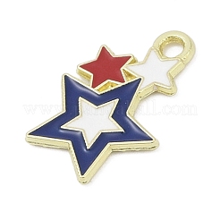 Independence Day Alloy Enamel Pandants&nbsp;PALLOY-V001-07E