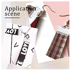 300Pcs 3 Size Alloy Ribbon Ends&nbsp;FIND-SC0005-29
