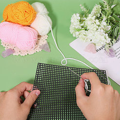 Plastic Mesh Canvas Sheets&nbsp;DIY-WH0581-51