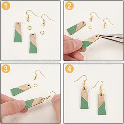 DIY Dangle Earring Making Kits&nbsp;DIY-OC0005-15