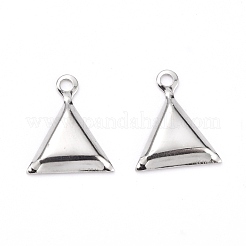 Non-Tarnish 304 Stainless Steel Pendant Cabochon Settings&nbsp;STAS-J032-30