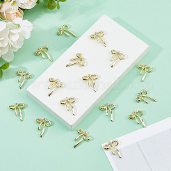 24Pcs Rack Plating Alloy Rhinestone Pendants&nbsp;FIND-DC0007-70