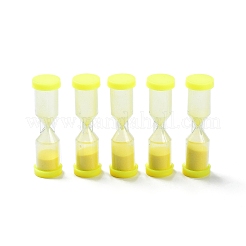 Plastic Hourglass Sand Display Decorations&nbsp;AJEW-A048-01
