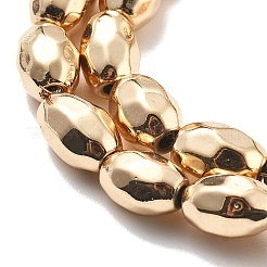 Synthetic Non-magnetic Hematite Beads Strands&nbsp;G-P518-08