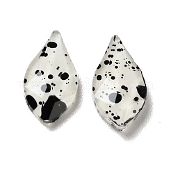 Spot Pattern Resin Cabochons&nbsp;MRMJ-G015-14