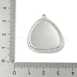 304 Stainless Steel Pendant Cabochon Settings for Enamel&nbsp;LS-STAS-L293-03P