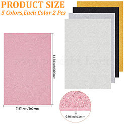 10 Sheets 5 Colors Rectangle Sponge EVA Sheets&nbsp;DIY-CY0002-87