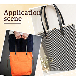 8 Bags PU Leather Bag Handles&nbsp;FIND-CL0001-51