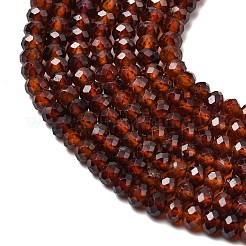 Natural Garnet Beads Strands&nbsp;G-D347-B09