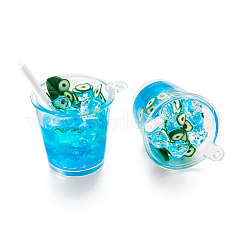 Transparent Resin Big Pendants&nbsp;LS-RESI-TAC0019-04F