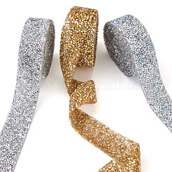 Glitter Resin Hotfix Rhinestone(Hot Melt Adhesive On The Back)&nbsp;OCOR-TA0001-14