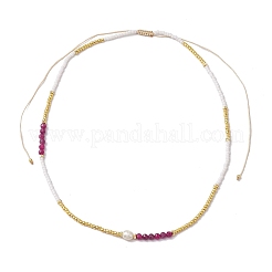 Natural Gemstone Beaded Necklaces&nbsp;NJEW-JN04689