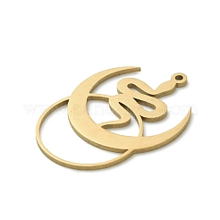 201 Stainless Steel Pendants&nbsp;STAS-I332-02G
