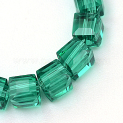 Transparent Glass Bead Strands&nbsp;GLAA-R167-6x6-01D