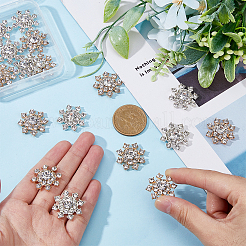 20Pcs 2 Colors Alloy Cabochons&nbsp;FIND-FH0007-89