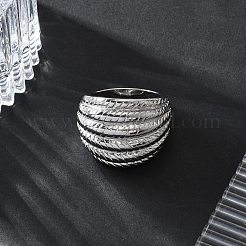 304 Stainless Steel Wide Finger Ring for Unisex&nbsp;RJEW-Z076-02P-02