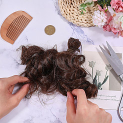 PP Doll Wig Long Curly Hair&nbsp;DIY-WH0591-249C-20