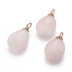 Natural Rose Quartz Pendants&nbsp;G-I214-B01