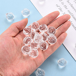Transparent Acrylic Pendants&nbsp;TACR-T024-05B-205