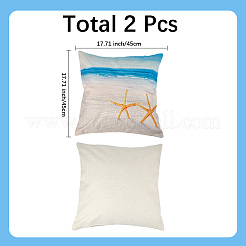 Linen Pillow Covers&nbsp;AJEW-WH20067-040A