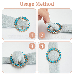 9Pcs 9 Styles Alloy Buckles&nbsp;AJEW-GF0011-32