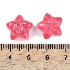 Transparent Spray Paint Glass Beads&nbsp;X1-GLAA-H035-02A