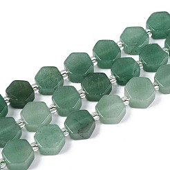 Natural Green Aventurine Beads Strands&nbsp;G-P534-A17-01