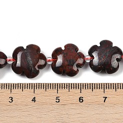 Natural Brecciated Jasper Beads Strands&nbsp;G-C220-E02-15mm