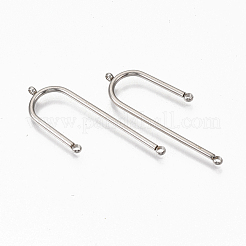 Tarnish Resistant 304 Stainless Steel Asymmetric Length Chandelier Component Links&nbsp;STAS-T050-029P