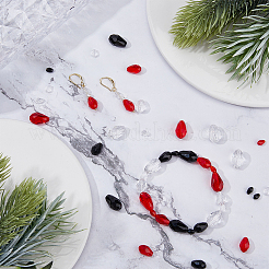 210Pcs 9 Style Glass Beads&nbsp;GLAA-HY0001-17